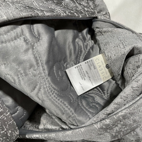 NWT [ 1 Euro ] Quilted Sham for Hotel Collection‎ Classic Embossed Jacquard - Picture 8 of 12